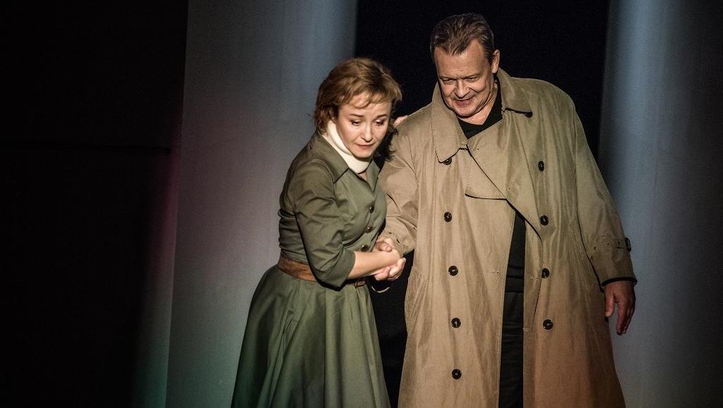 Gabriela Muskała (Felicja), Jan Frycz (Wiktor). Fot. Magda Hueckel